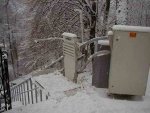 montascale per esterno neve