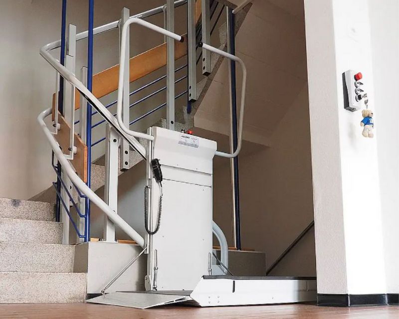 saliscale sedia rotelle disabili